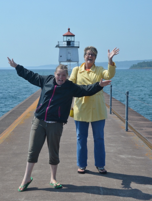 at Two Harbors Lighthouse